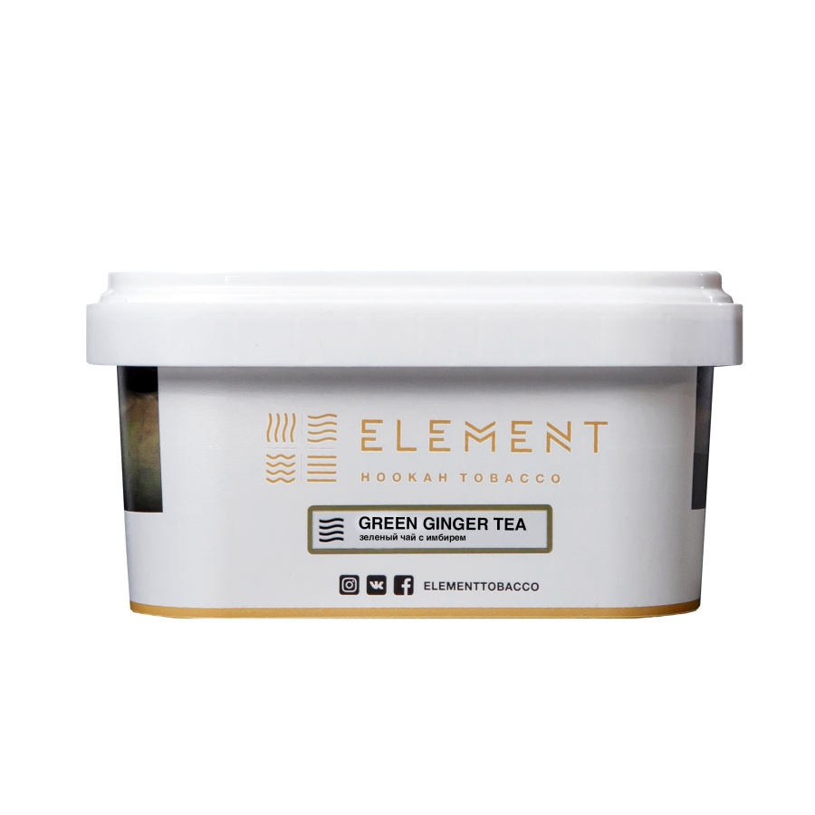 Element Воздух Зеленый чай с имбирем (Green Ginger Tea), 200 гр