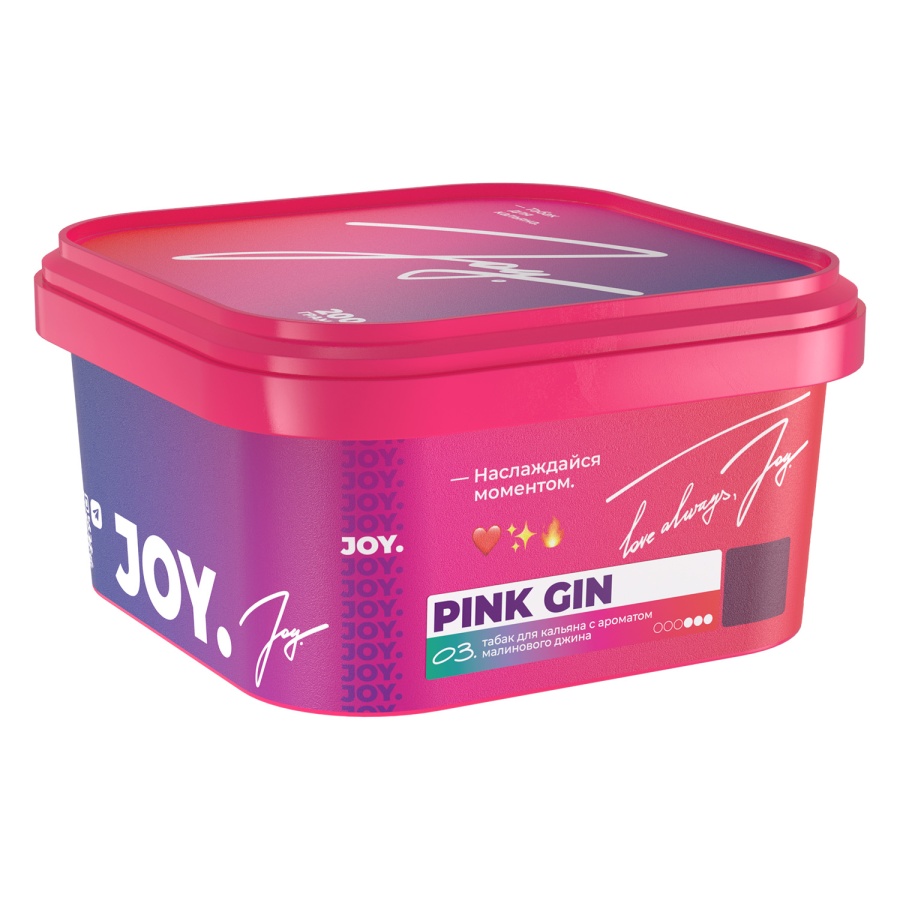 Joy Pink gin (Малиновый джин), 200 гр