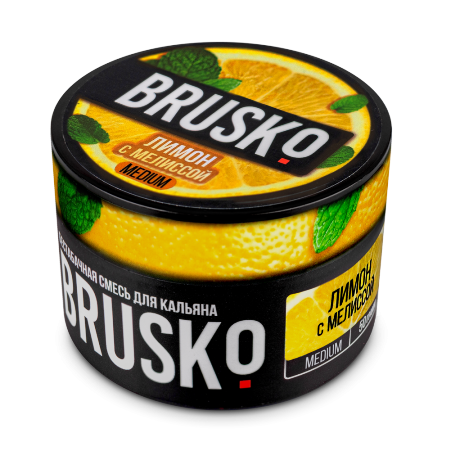 Brusko Medium Лимон с Мелиссой 50 гр