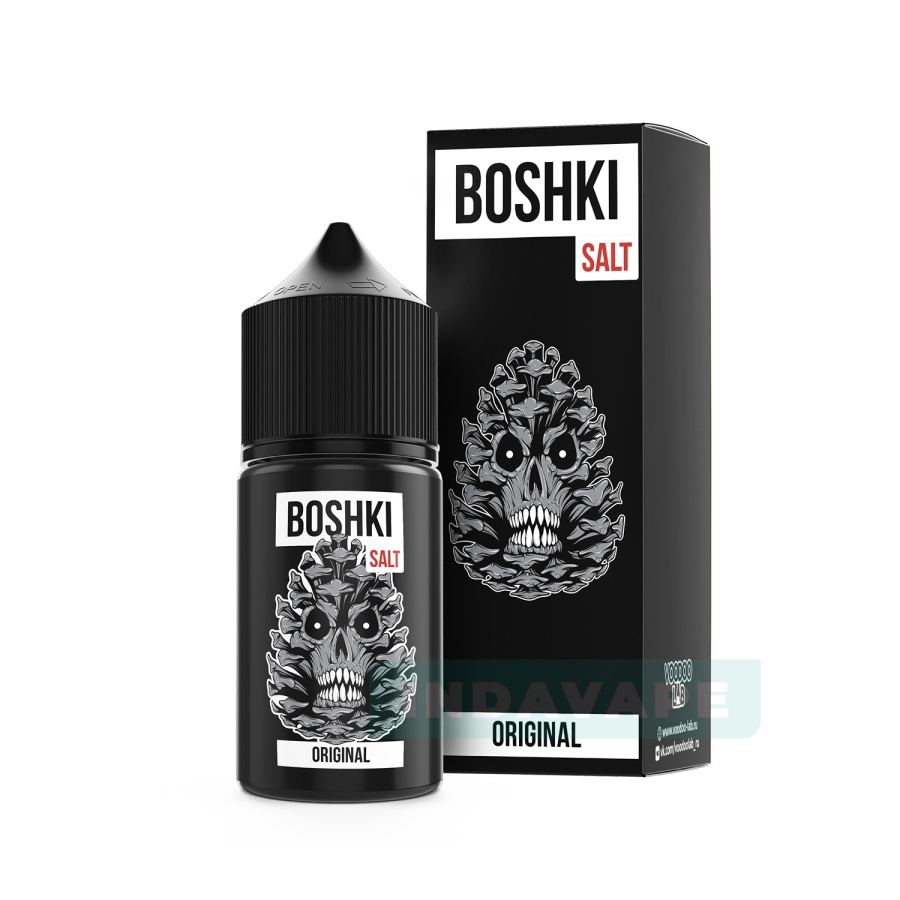 BOSHKI SALT Original / С терпким вкусом еловых шишек, 20 - 30мл