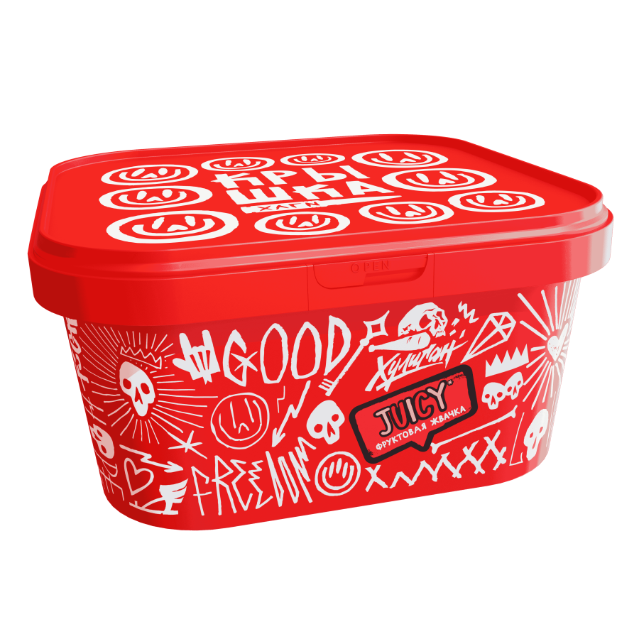 Хулиган - Фруктовая жвачка (Juicy), 200 гр