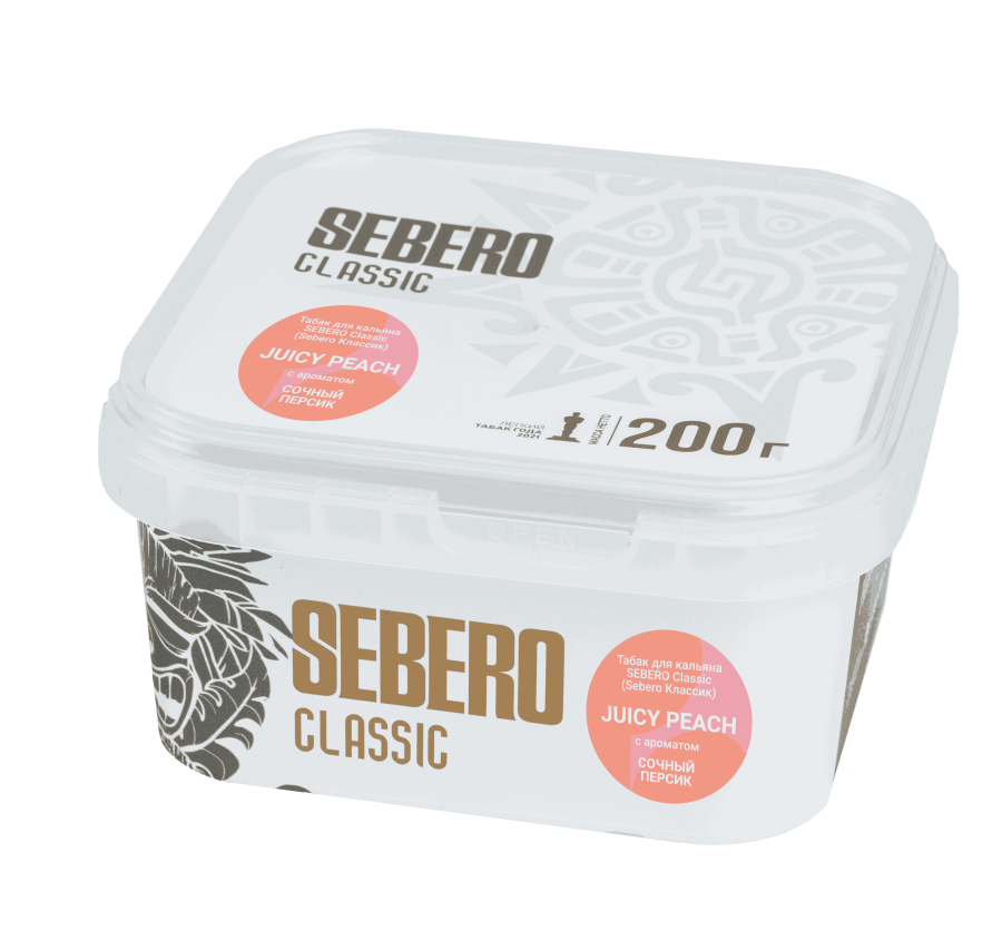Sebero с ароматом Сочный персик (Juicy peach), 200 гр