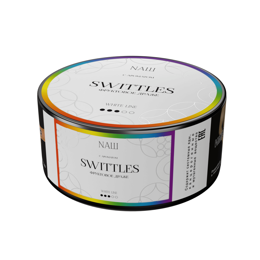 NAШ White Фруктовое драже (Swittles), 100 гр