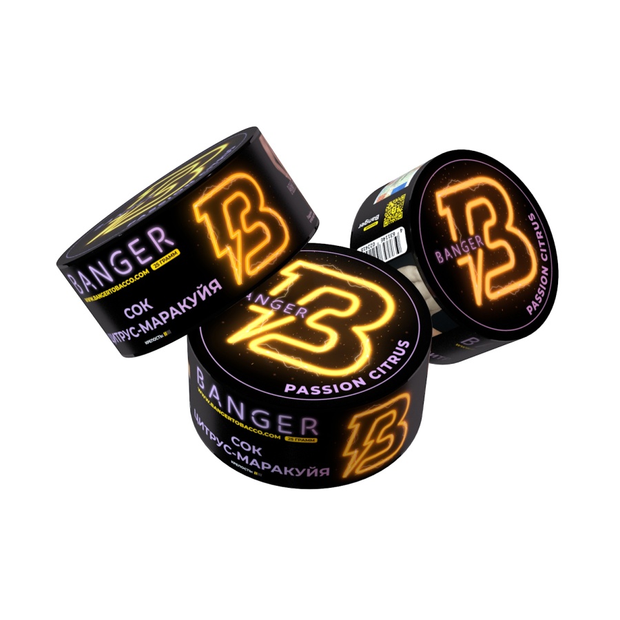 Banger Passion Citrus (Сок цитрус-маракуйя), 25 гр