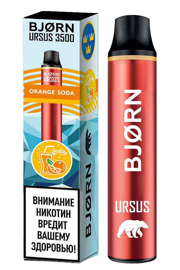 BJORN URSUS 3500 1.8% SE Orange Soda
