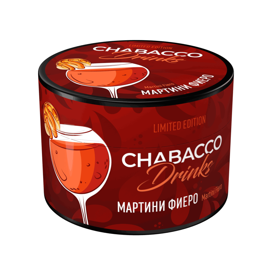 Chabacco Medium LE Martini Fiero (Мартини Фиеро), 40 гр