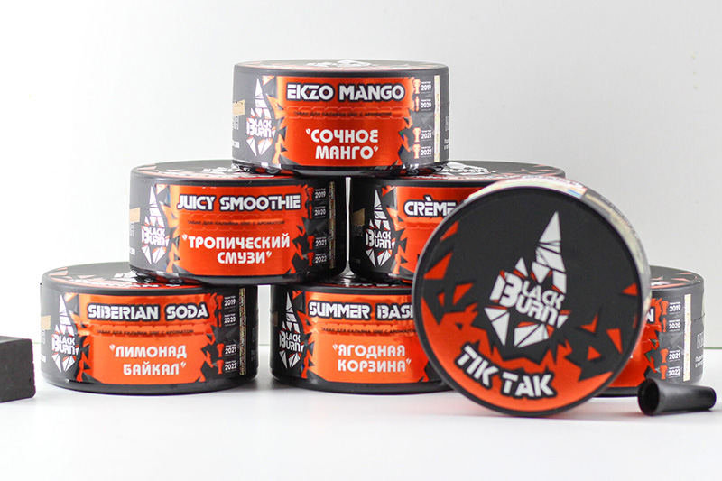 10 топовых вкусов табака для кальяна Black Burn