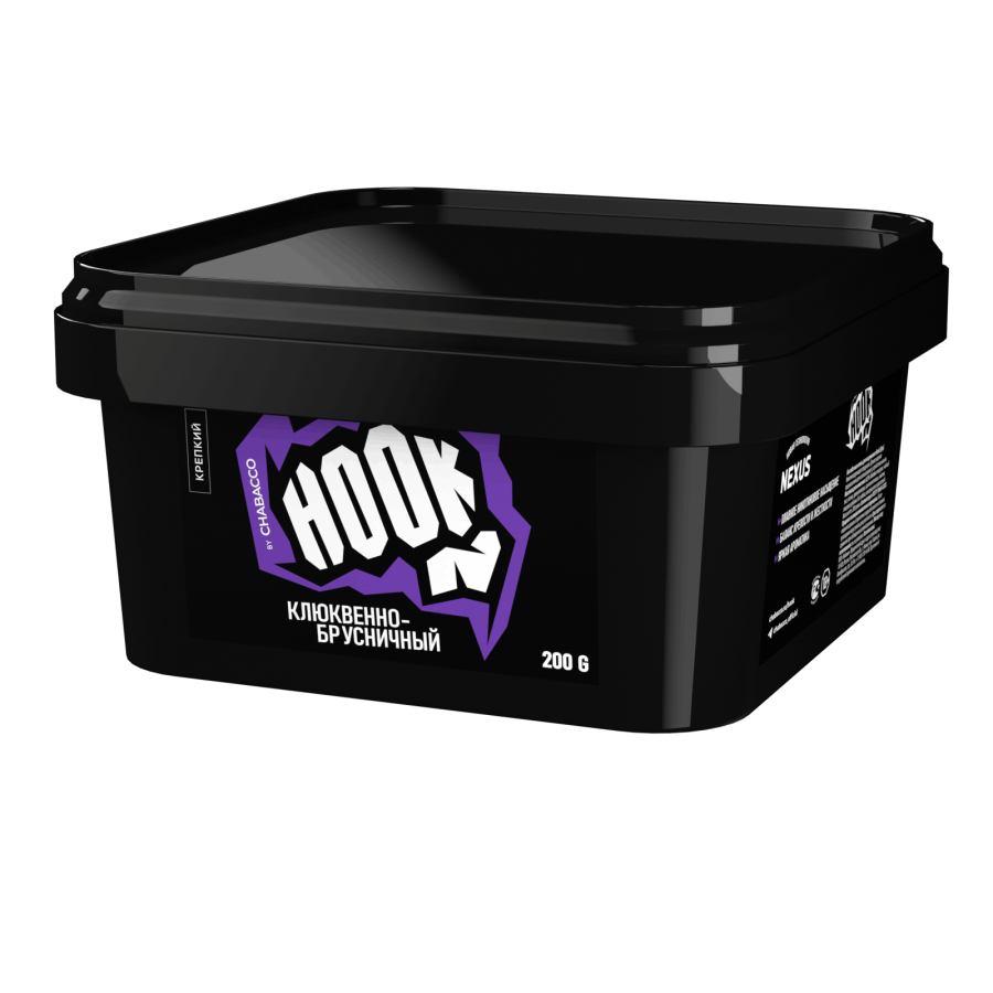 Hook 200 гр, Клюквенно-брусничный 