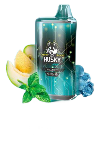 HUSKY CYBER 8000 Melomint / Медовая дыня, перечная мята, лёд