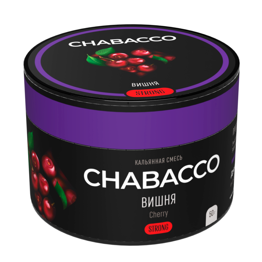 Chabacco Strong Cherry (Вишня) Б, 50 гр