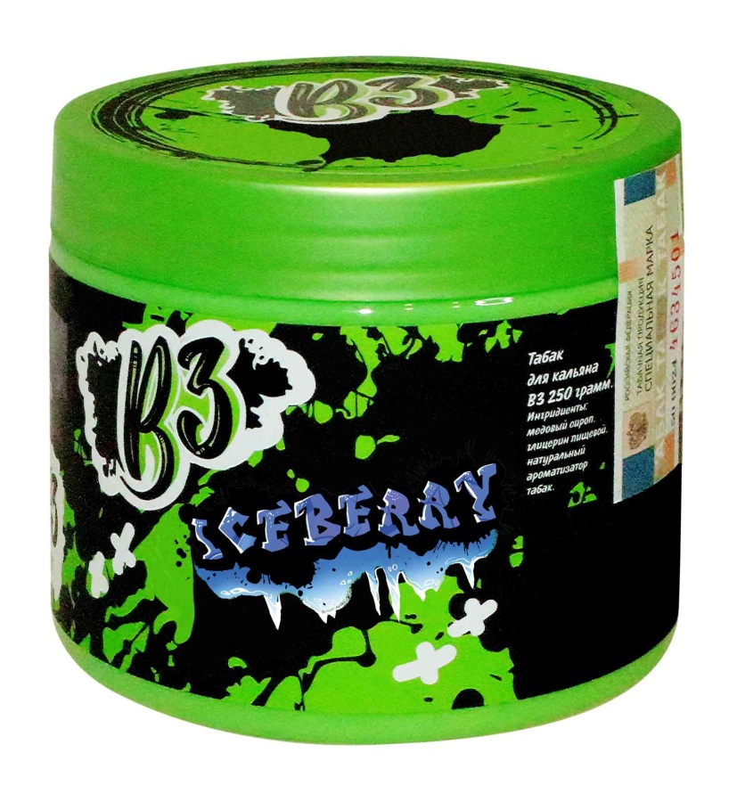 B3 Ice Berry (Черника с Мятой), 250 гр