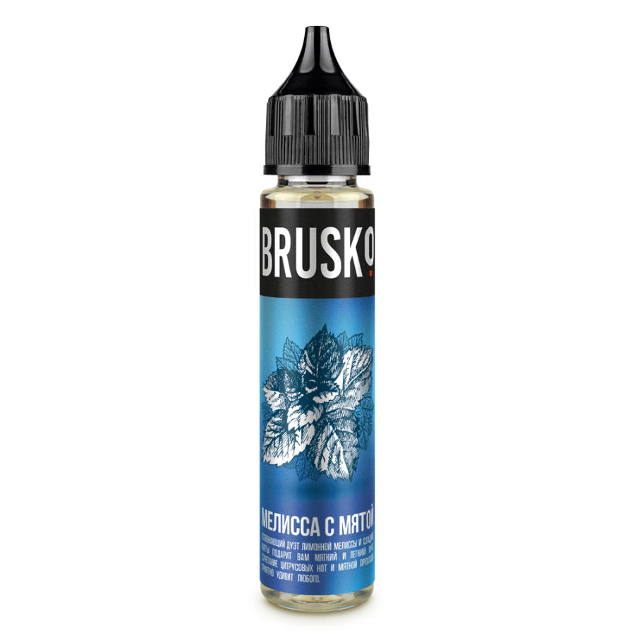 Жидкость Brusko Salt - 5, Мелисса с мятой, 30 мл