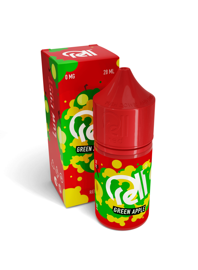 RELL LOW COST Green apple (28мл, 0мг/см3)
