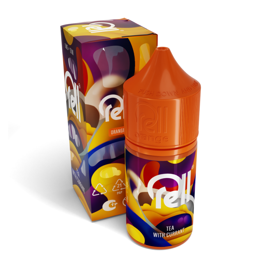 RELL ORANGE Tea with currant (28мл, 0мг/см3)