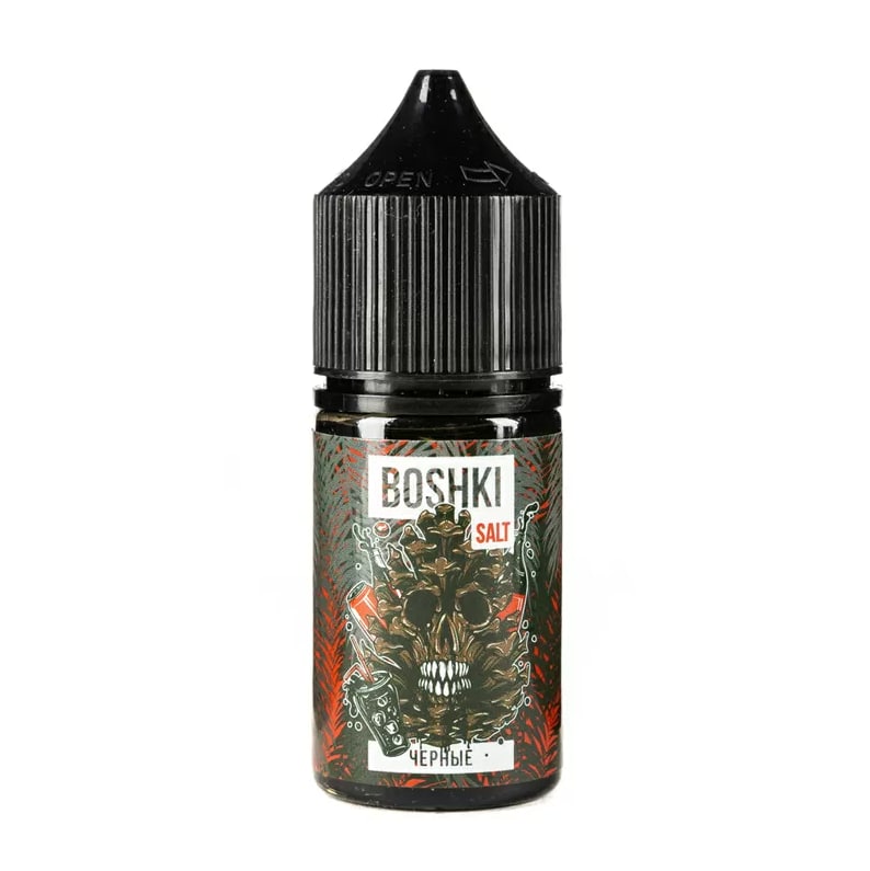 BOSHKI SALT Strong Черные / Кока-кола с хвоей, 20 - 30мл