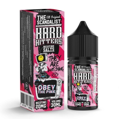 The Scandalist Hardhitters Salt 20 Obey The Pink 30мл