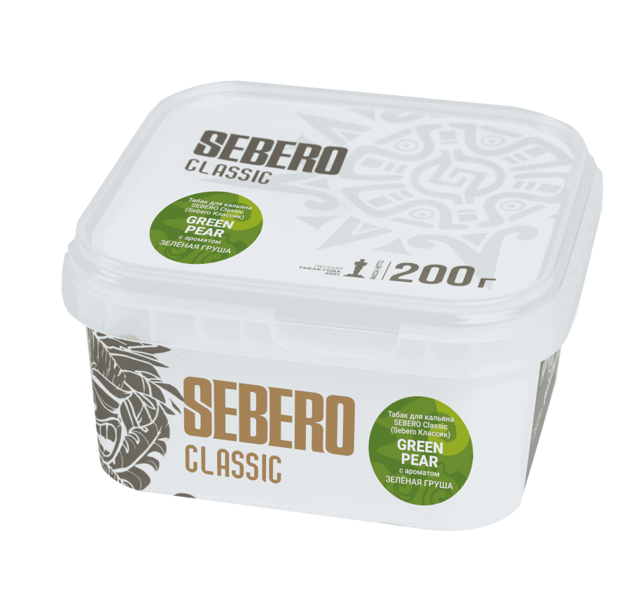 Sebero с ароматом Зеленая груша (Green Pear), 200 гр