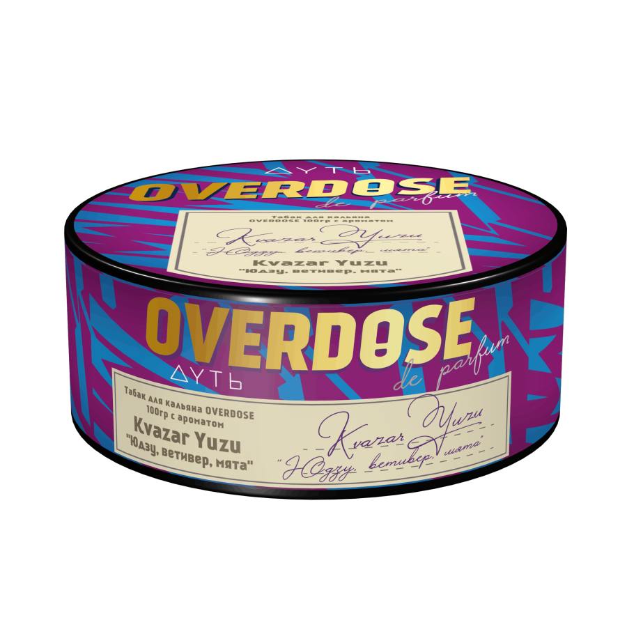 Overdose Kvazar Yuzu (Юдзу, ветивер, мята), 100 гр