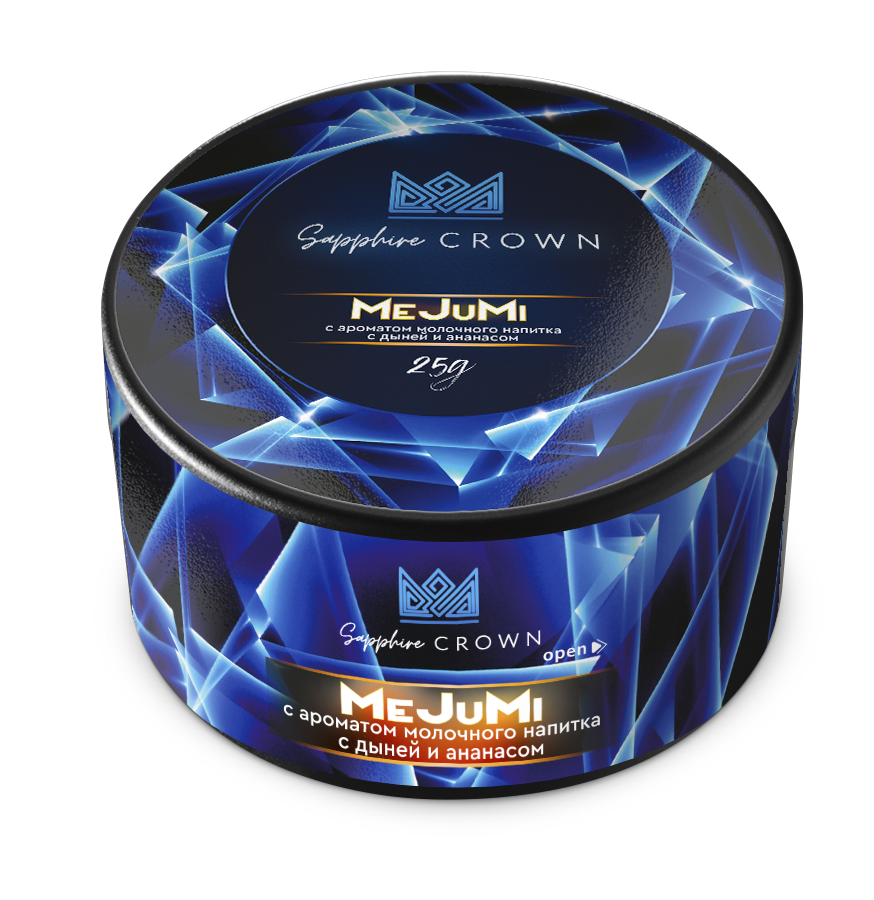 Sapphire Crown с ароматом MeJuMi (Молочный напиток с дыней и ананасом), 25 гр