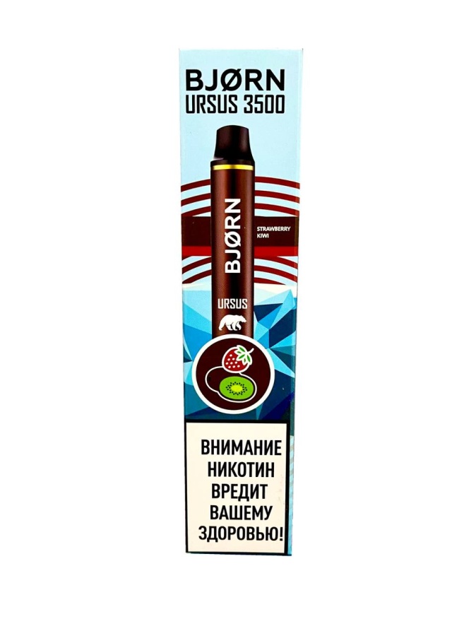 BJORN URSUS 3500 1.8% SE Strawberry Kiwi (Клубника, киви)