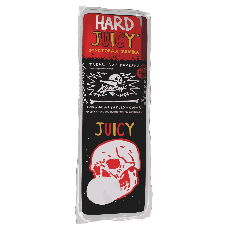 Хулиган Хард - Фруктовая жвачка (Juicy), 200 гр