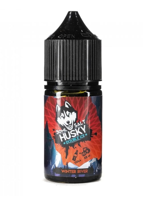 Husky Double ice Salt Strong Winter river (Кола со льдом) 30 мл 