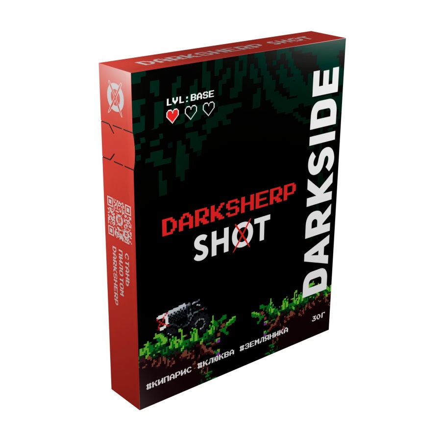 Darkside Shot DARKSHERP (30 гр) - напиток из диких ягод и горных трав