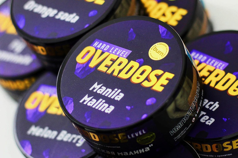 Табак Overdose: описание, ТОП вкусов, забивка