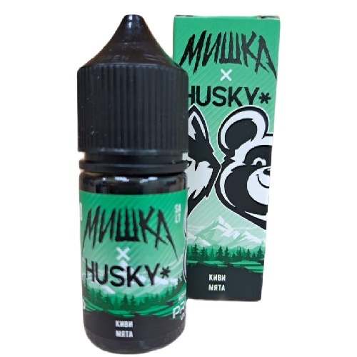 Жидкость МИШКА HUSKY 20мг Киви-Мята 30 мл