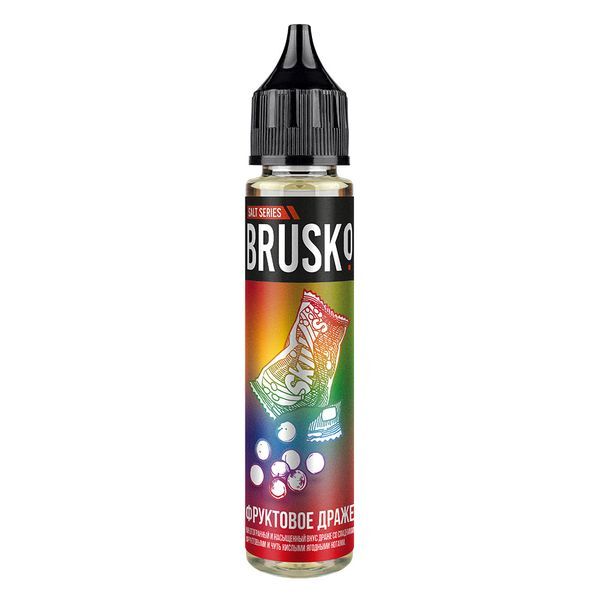 Жидкость Brusko Salt - 5, Фруктовое драже, 30 мл