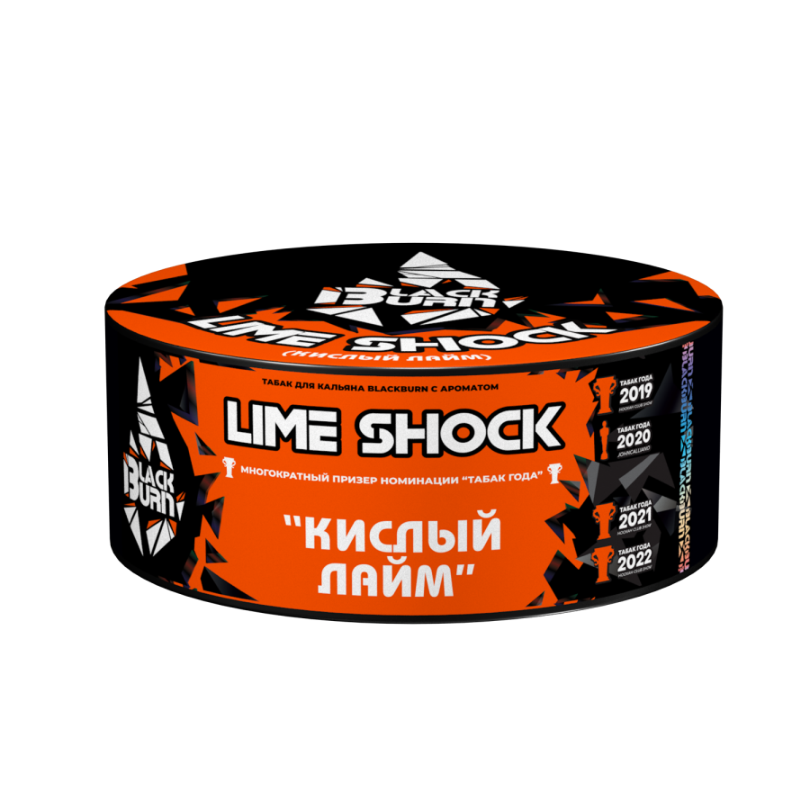 Black Burn Lime Shock (Кислый лайм), 100 гр