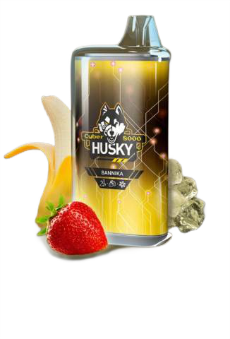 HUSKY CYBER 8000 Bannika / Банан, клубника, лёд