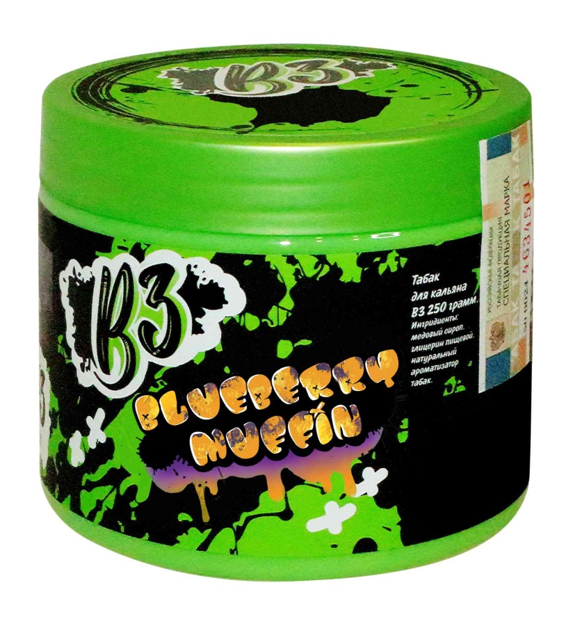 B3 Blueberry Maffin (Черничный Кекс), 250 гр