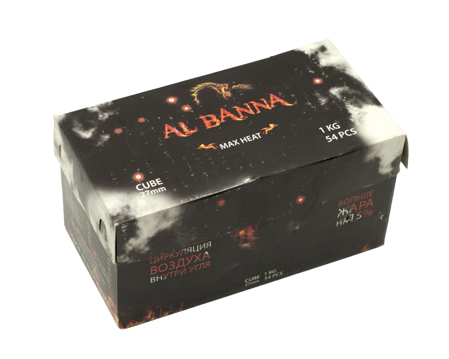 Уголь Al Banna 54 (27х27х27)