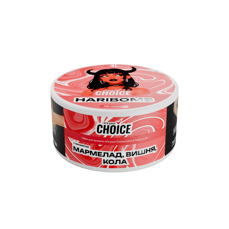 CHOICE Haribomb (Мармелад, вишня, кола), 25 гр