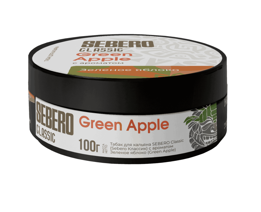 Sebero с ароматом Зеленое Яблоко (Green Apple), 100 гр