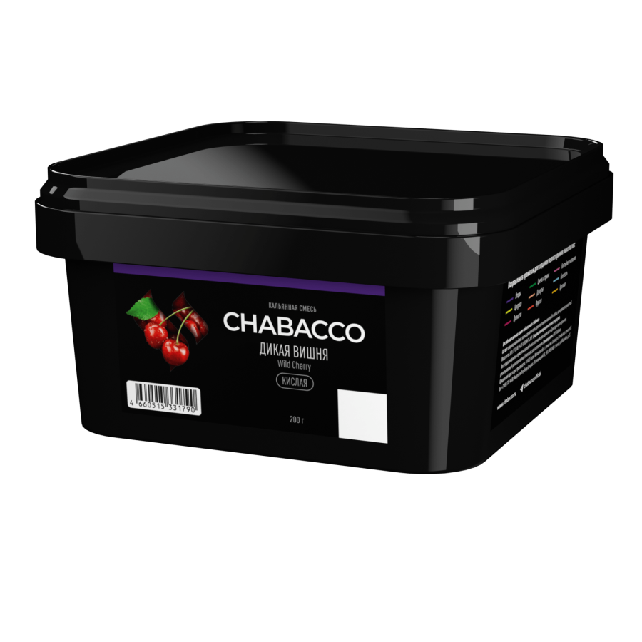Chabacco Medium Wild Cherry (Дикая вишня), 200 гр