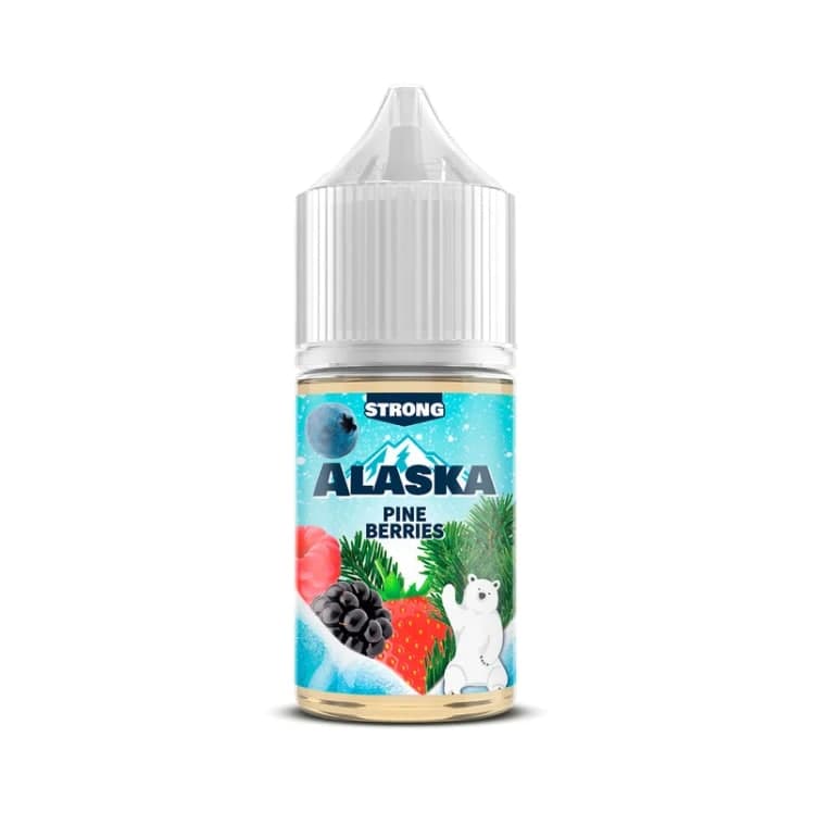 Alaska SALT STRONG Pine Berries / Хвойно-ягодный ледяной шторм, 20 - 30мл 