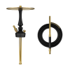 Кальян Hoob Mars Pro Mini Black - Gold | Колба Hoob Prima Pro