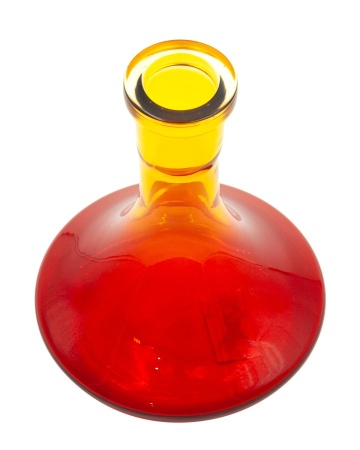 Колба Vessel Glass Крафт Красно-желтый