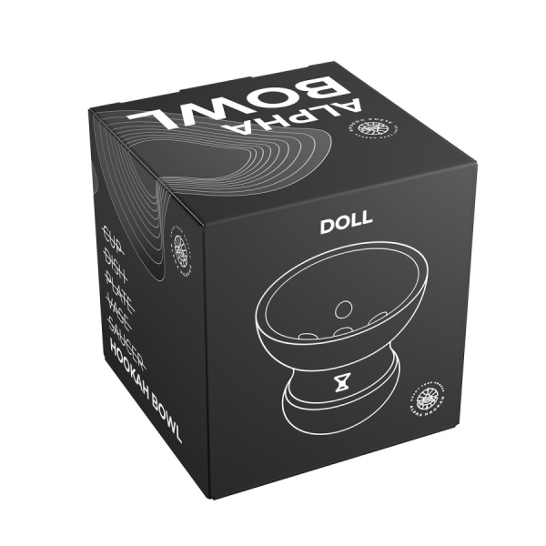 Чаша ALPHA BOWL - Doll (Black&White)