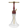 Кальян Hoob Mars Pro Mini Wine red x Gold  | Колба Hoob Prima Pro