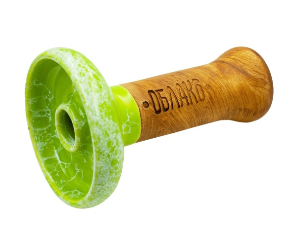 Чаша Облако Glaze Phunnel L - Салатовый белый мрамор