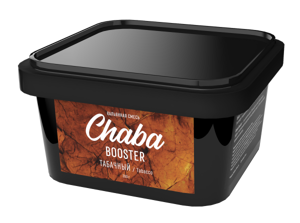 Chaba Booster Tobacco (Табачный) Nicotine Free 200 гр