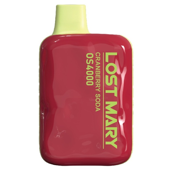 Lost Mary OS4000 Cranberry soda (Клюквенный лимонад)