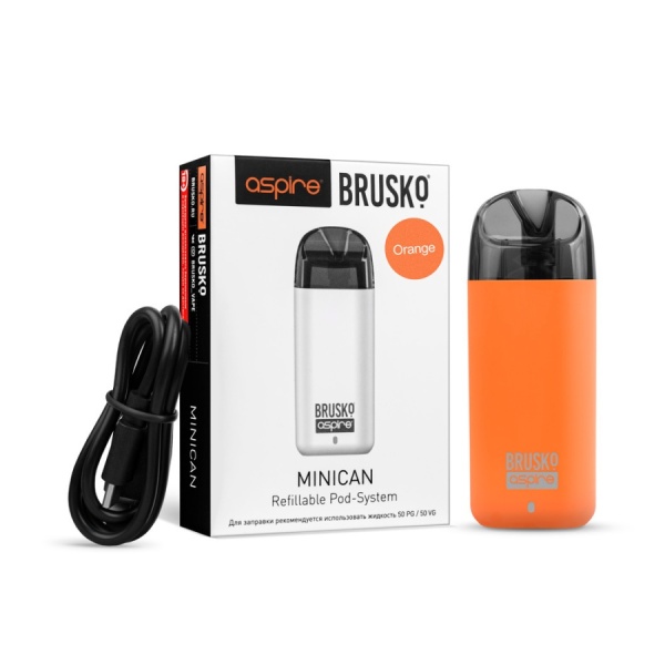 BRUSKO MINICAN 350 mAh Оранжевый