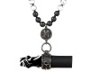 Мундштук Индивидуальный/персональный Japona Samurai Beads White