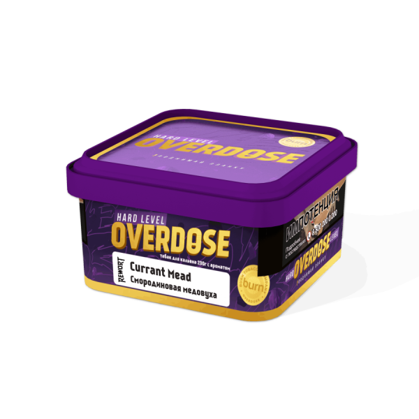 Overdose Currant Mead (Смородиновая медовуха), 200 гр