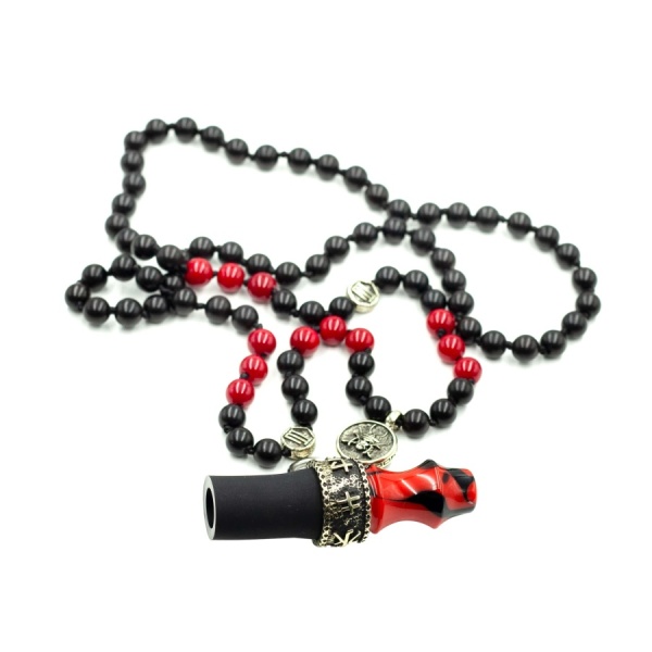 Мундштук Индивидуальный/персональный Japona Samurai Beads Red