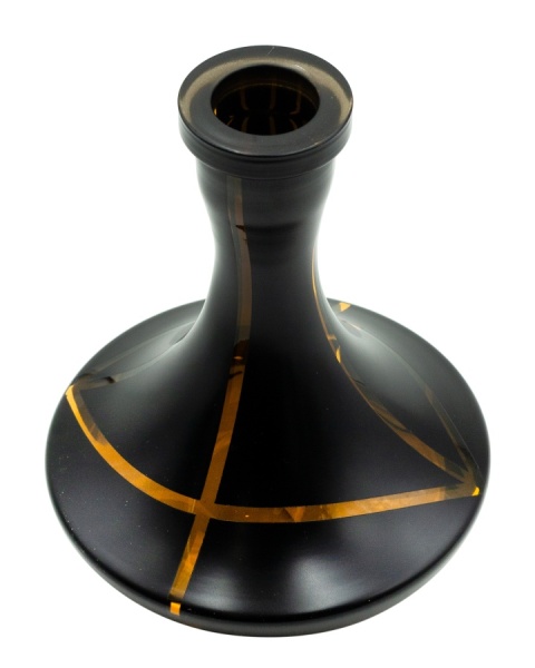 Колба Vessel Glass Крафт Полоски желтые